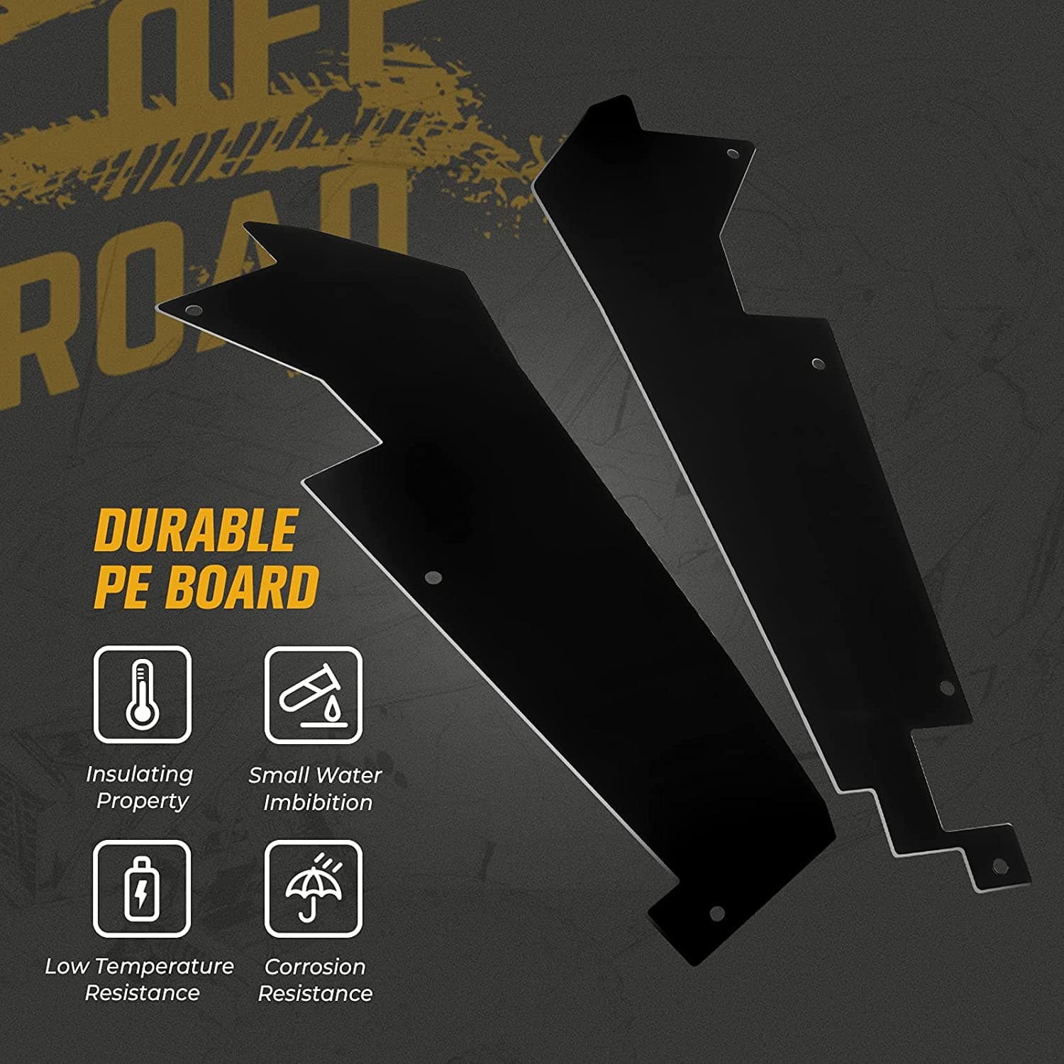 Kemimoto Fender Flares Polaris RZR PRO XP 2020‑2024 Heavy‑Duty
