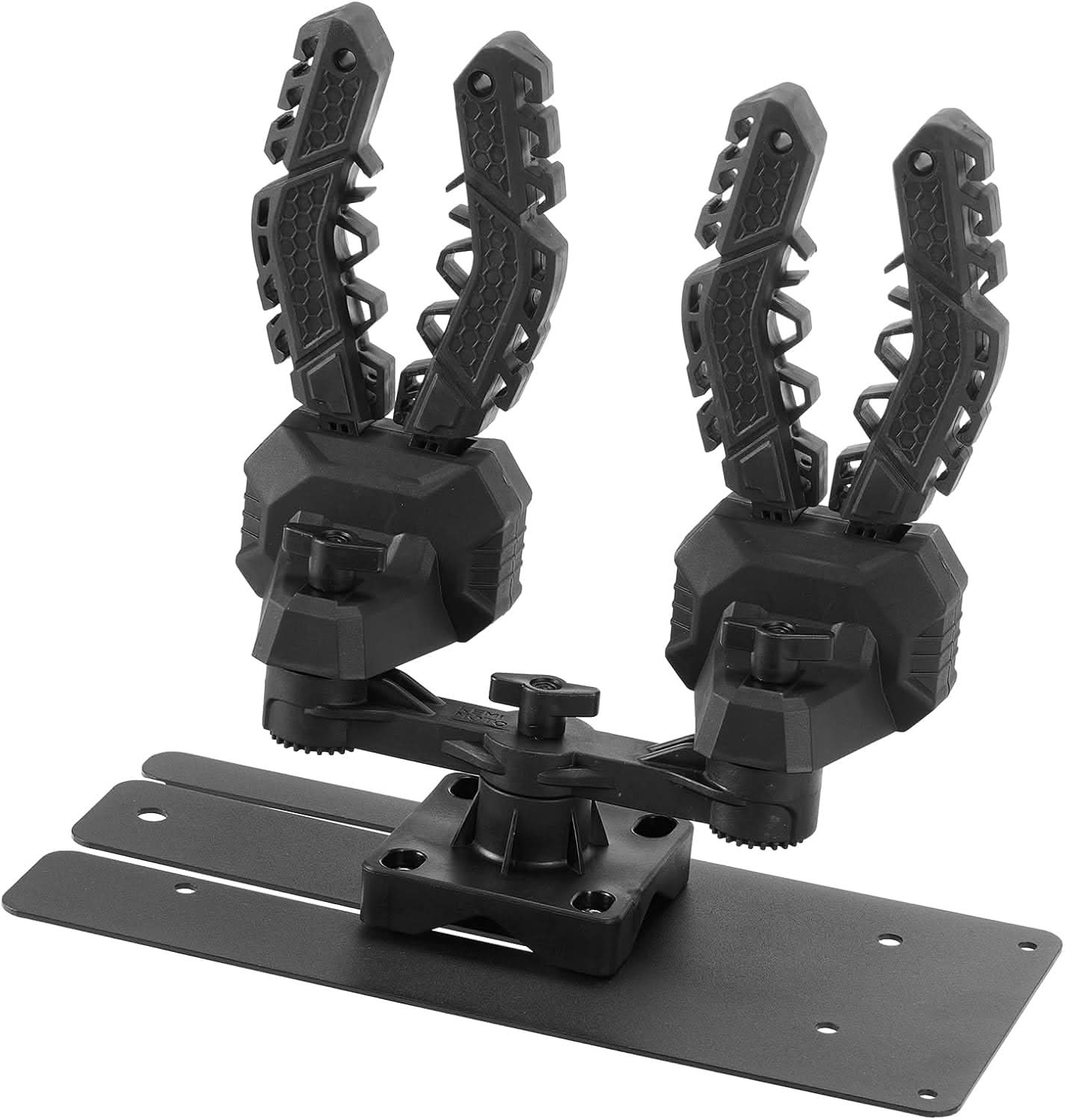 Kemimoto UTV Seat Gun Rack Vertical Saving for Defender Ranger
