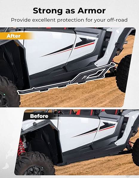 Kemimoto Steel Nerf Bars for Polaris RZR XP4-1000
