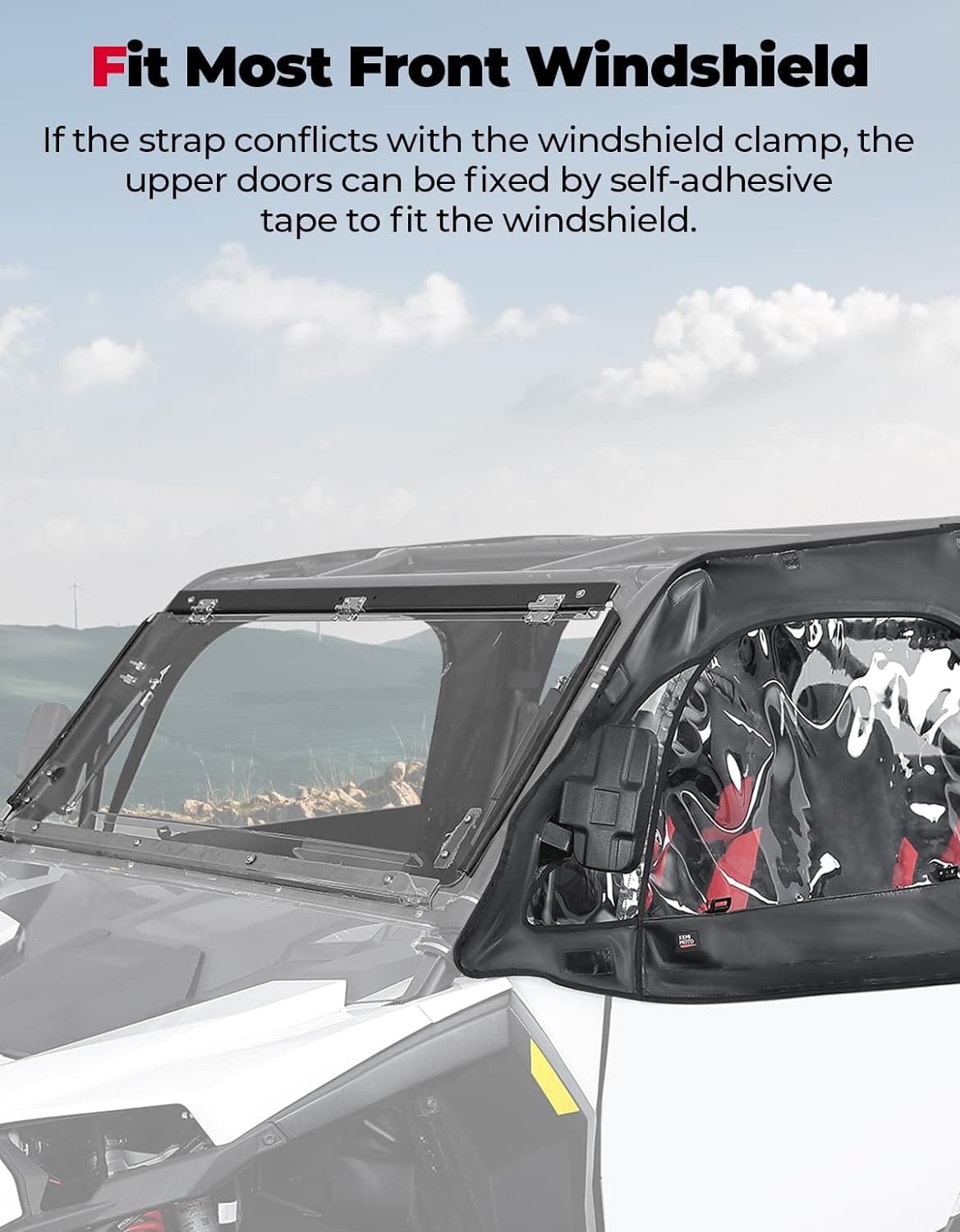 Kemimoto Cab Enclosure for Polaris RZR XP 4 1000 2024‑2025