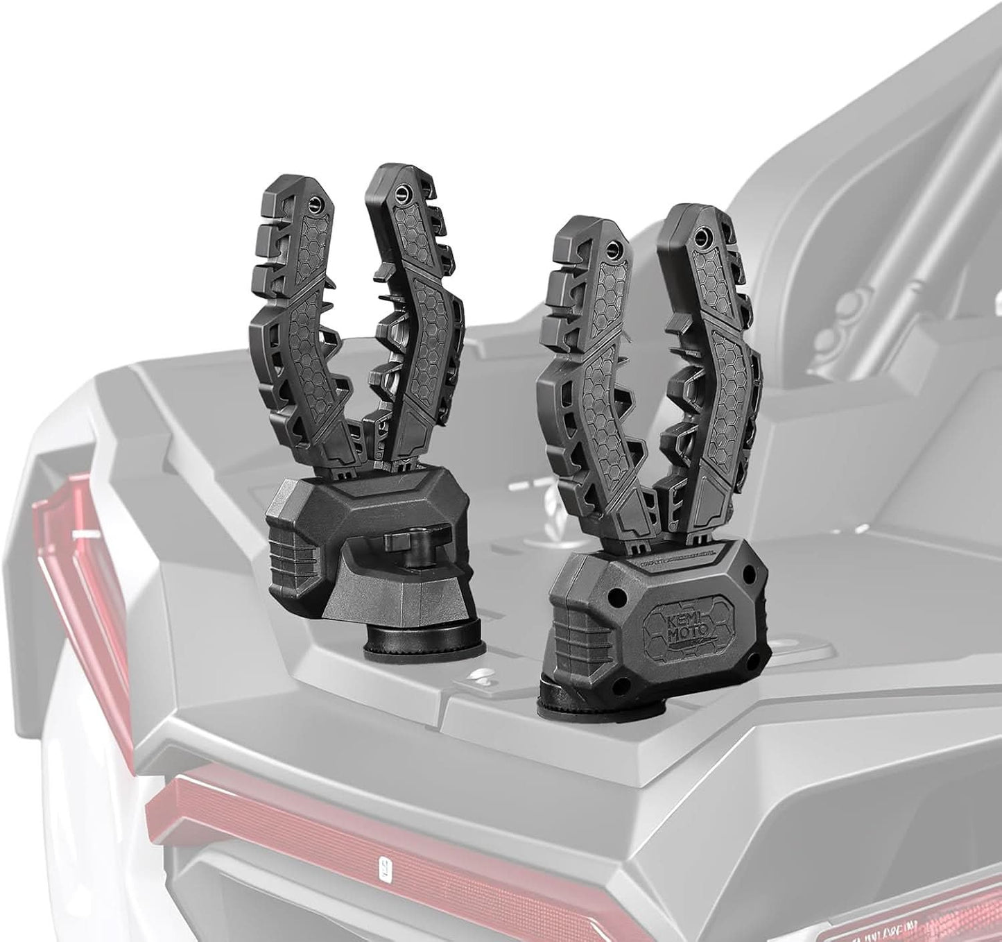 Kemimoto Hunting Tool Holder Single Rack for Sportsman and RZR