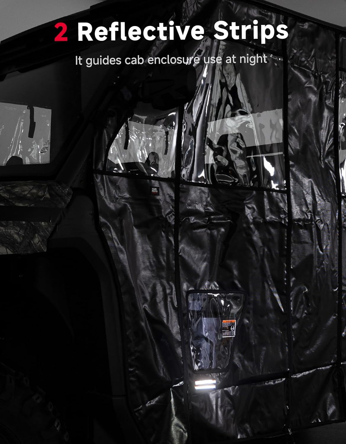 Kemimoto Soft Cab Enclosure Doors for CFMOTO UForce 1000XL