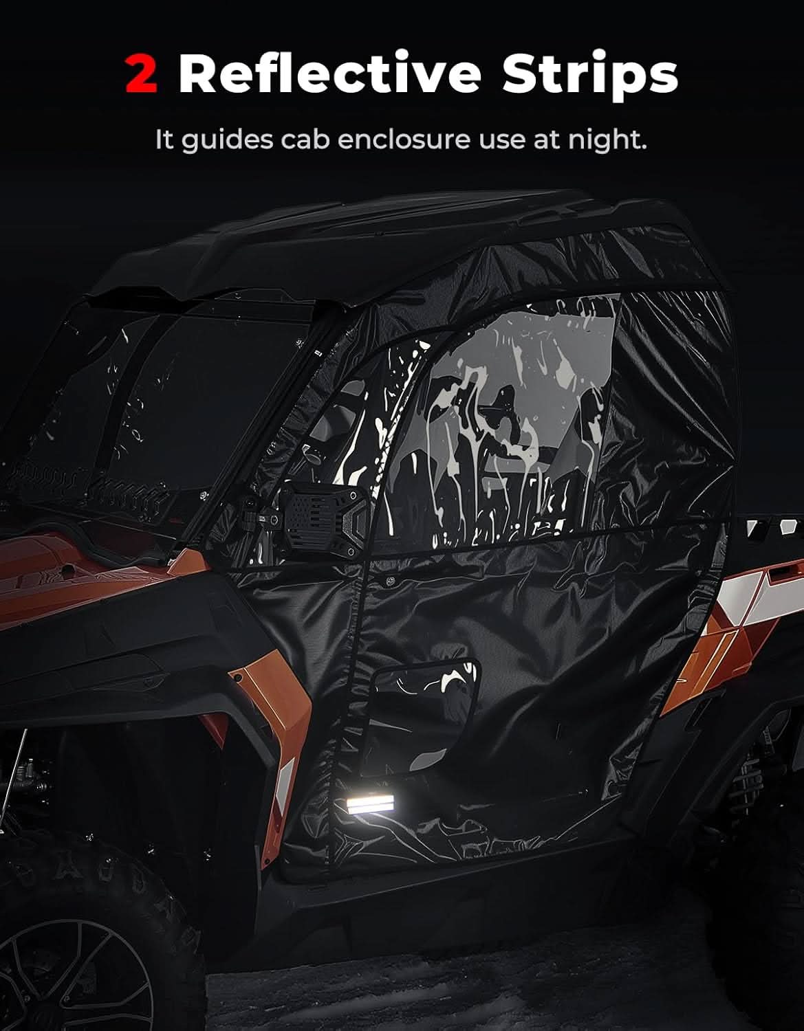 UTV Soft Upper Doors for CFMOTO ZForce 500/800EX/1000