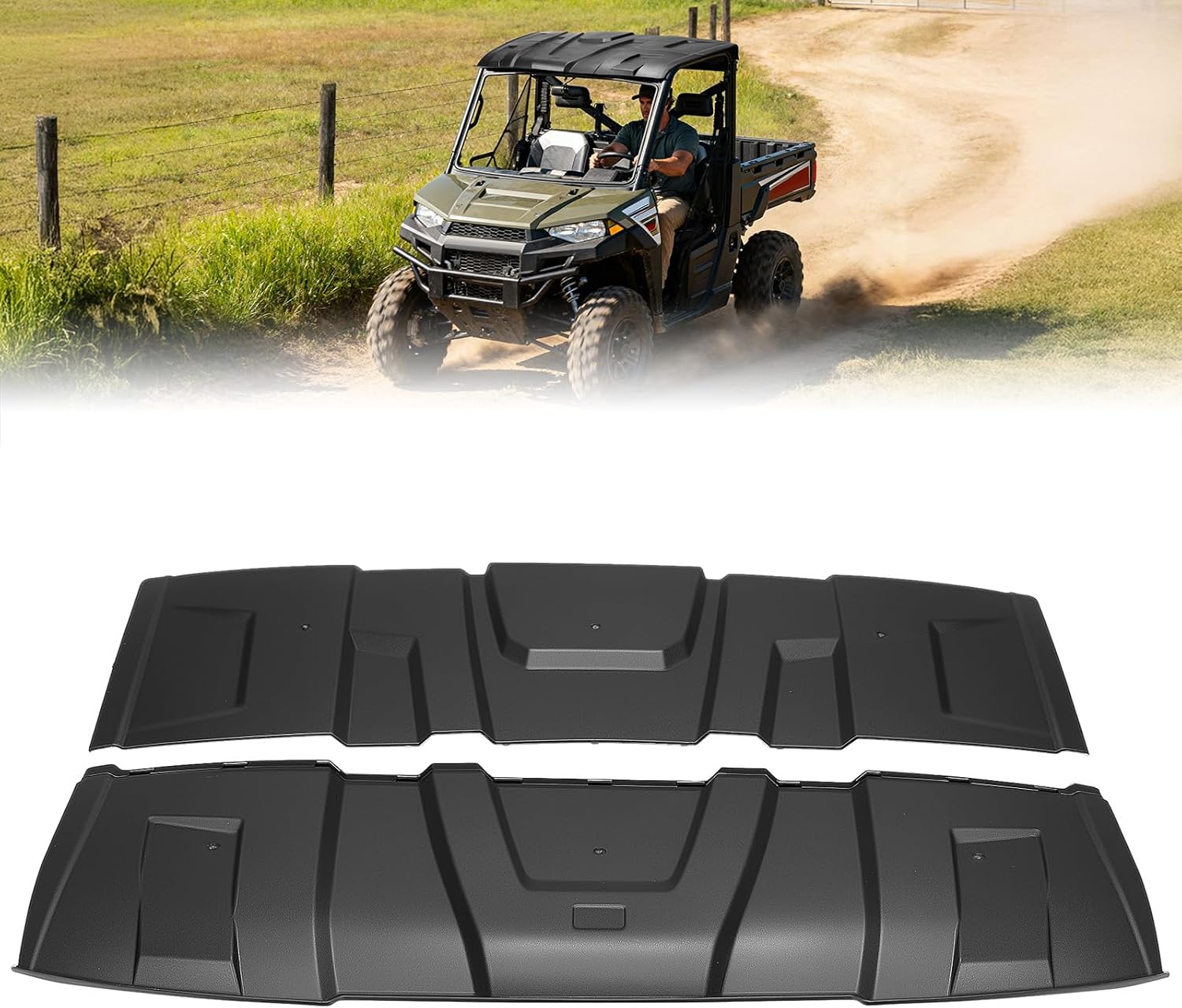 Plastic Hard Roof 3-Seat for Polaris Ranger XP 1000/ 1000/ XP 900