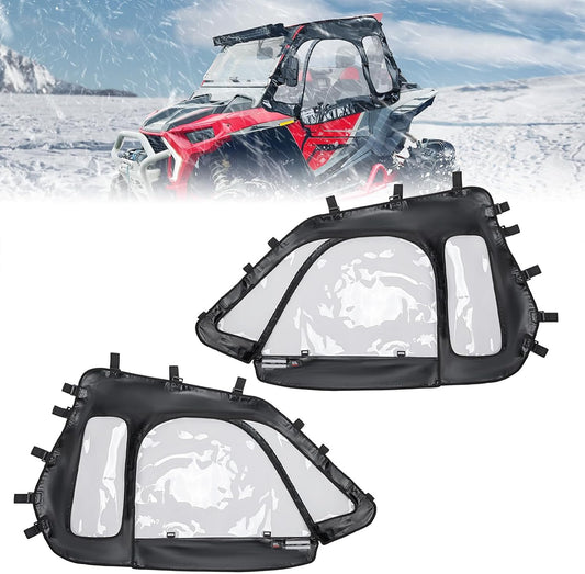 Soft Cab Enclosure Upper Windows for 2014-2023 Polaris RZR XP 1000/Turbo