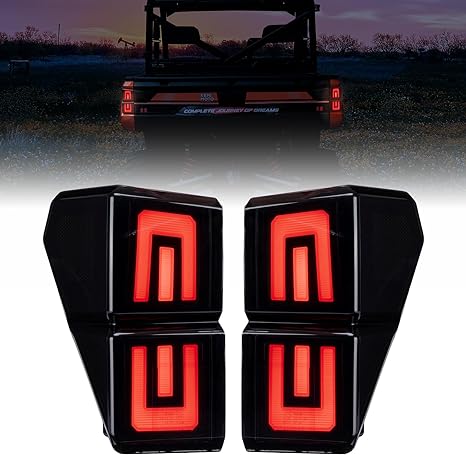 Kemimoto Upgraded Tail Lights for Polaris Ranger 1000 XP Crew