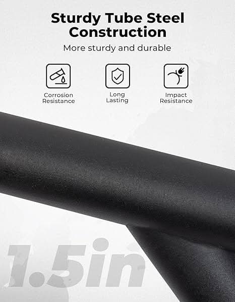 Kemimoto Nerf Bars Rock Sliders Heavy‑Duty Steel UV‑Coated