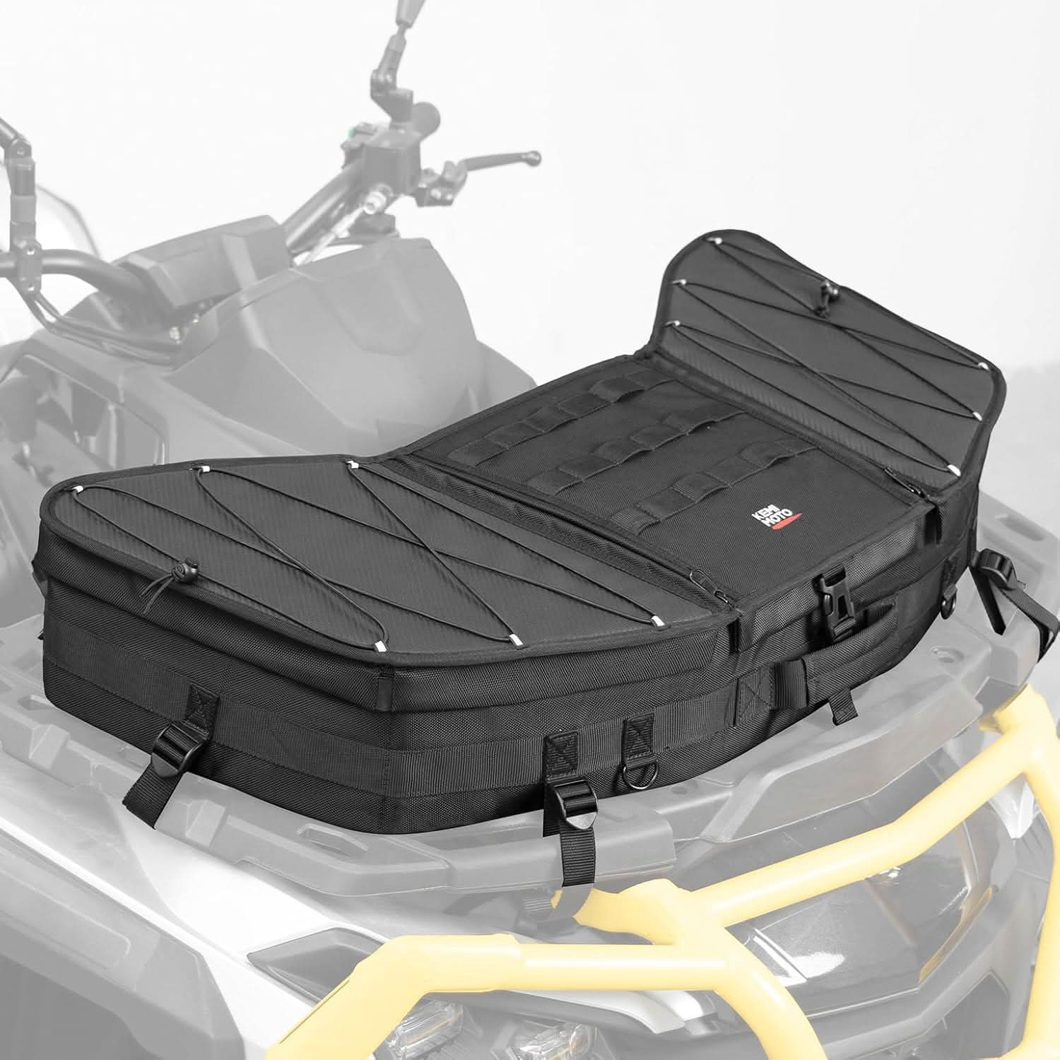 Kemimoto 1680D Oxford Rack Bag for Polaris Sportsman Ranger RZR