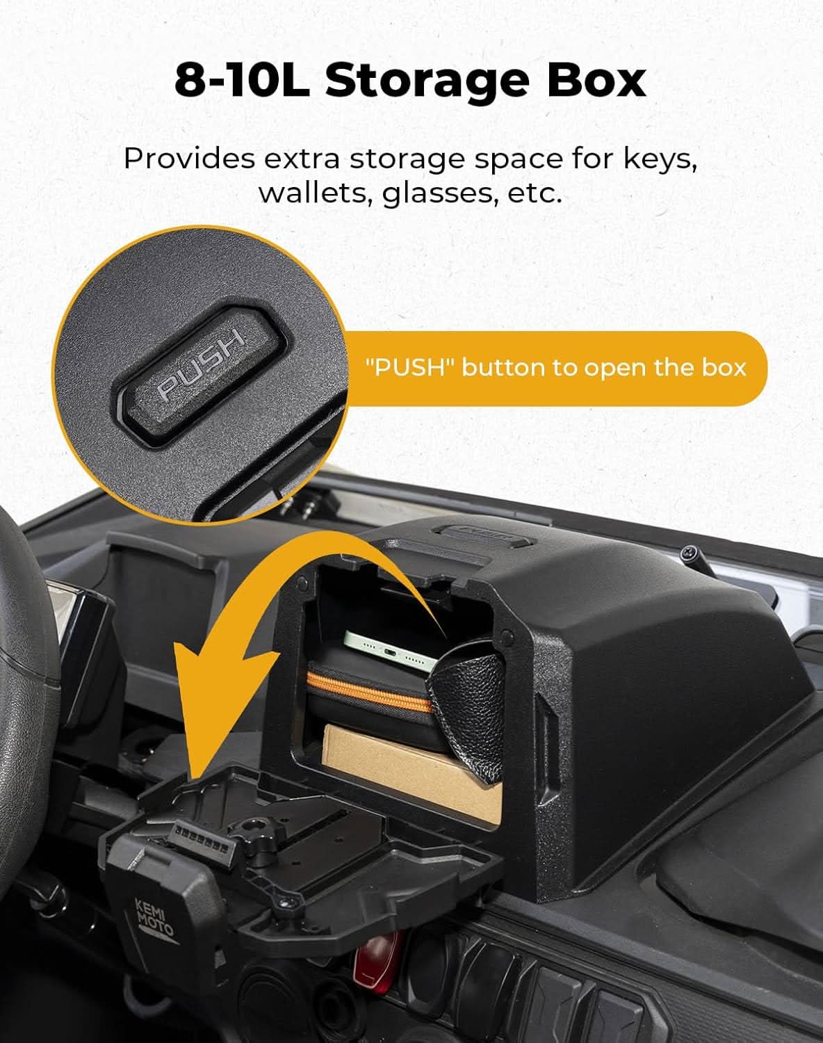 Kemimoto UTV Tablet Holder for CFMOTO ZForce G2 2023