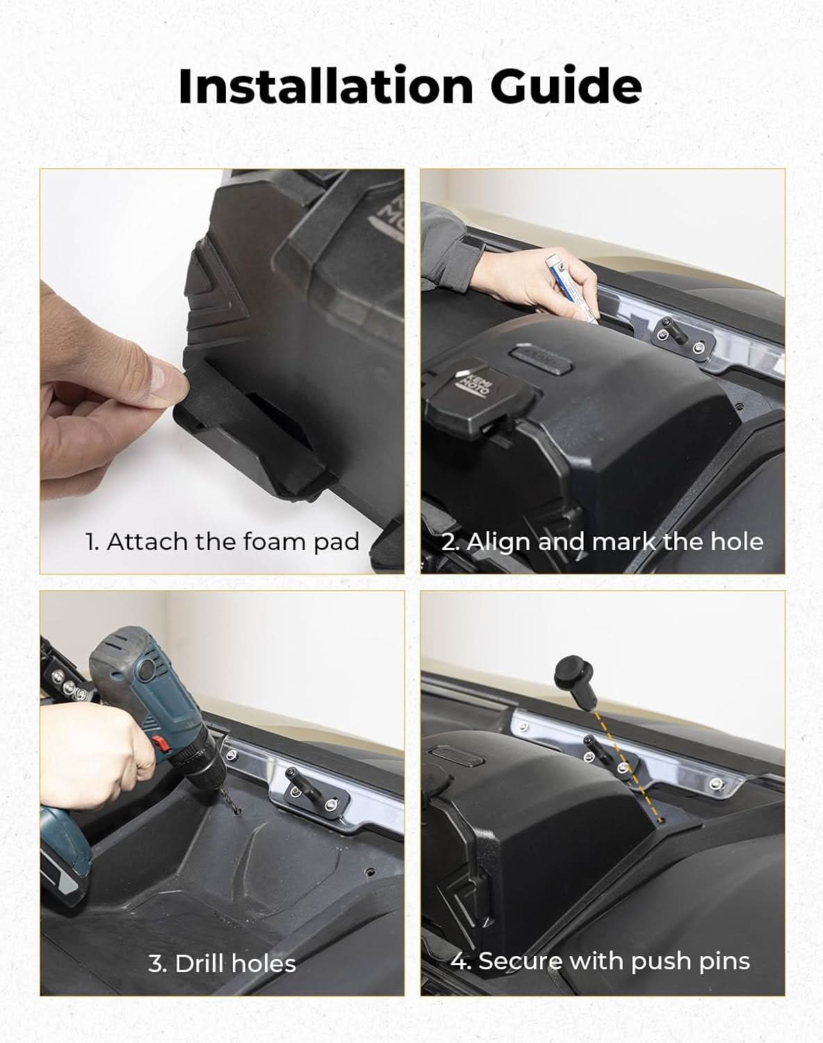 Kemimoto UTV Tablet Holder for CFMOTO ZForce G2 2023