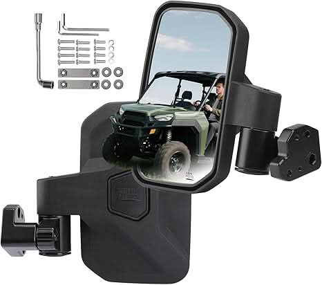Kemimoto Auto-Folding Side View Mirrors for Can‑Am Defender 2016‑2026