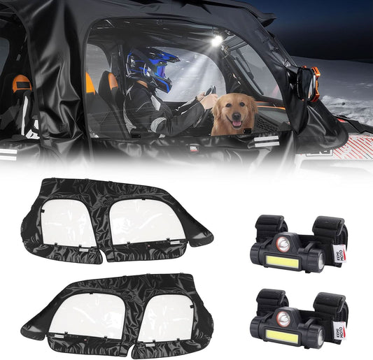Kemimoto Cab Enclosure With Dome Lights For RZR XP4 1000