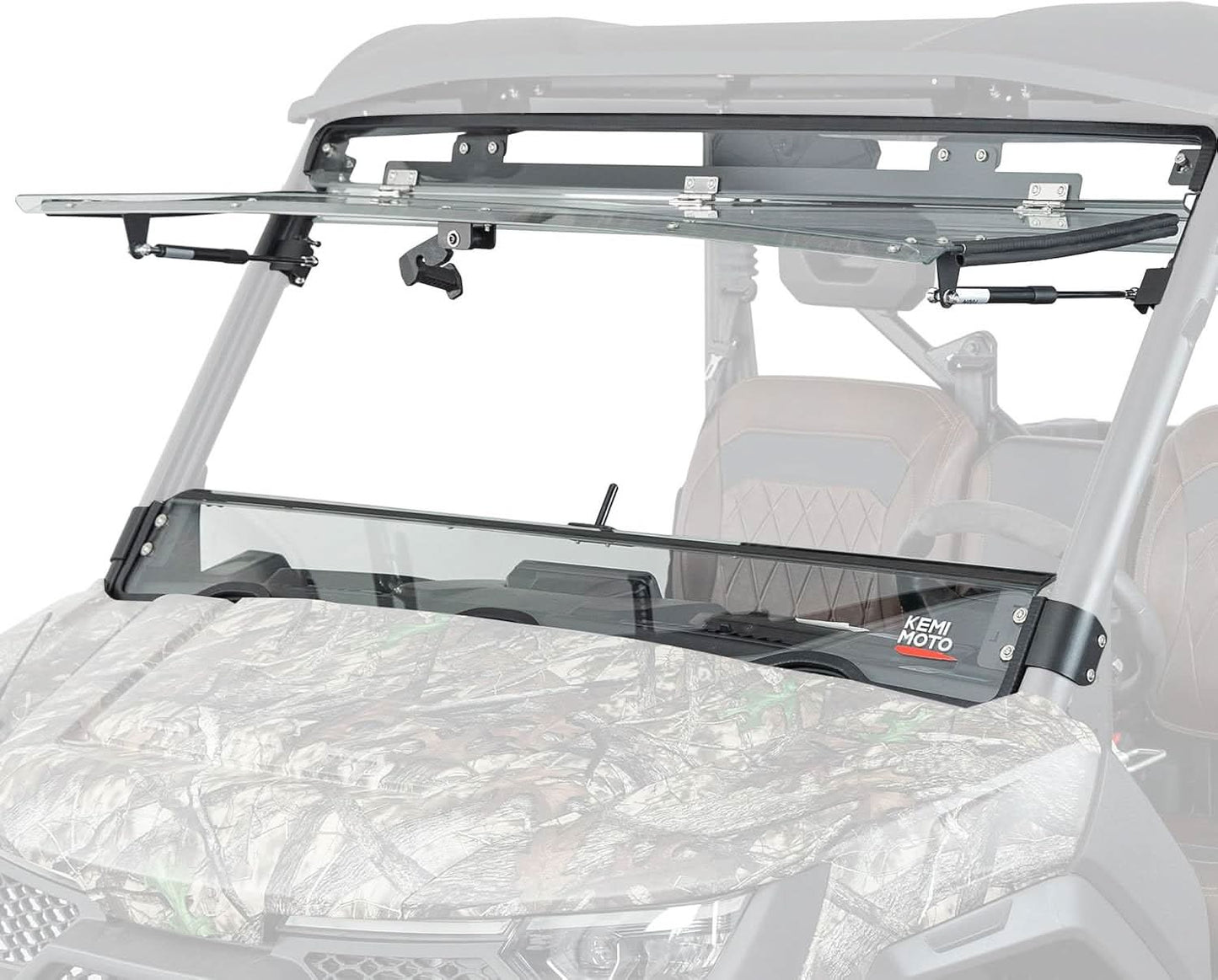 Kemimoto 3-IN-1 Flip Windshield for CFMOTO UFORCE U10