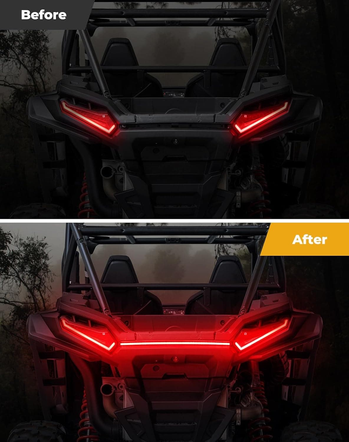 Kemimoto Tail Lights for Polaris RZR XP 1000/4 2024-2025