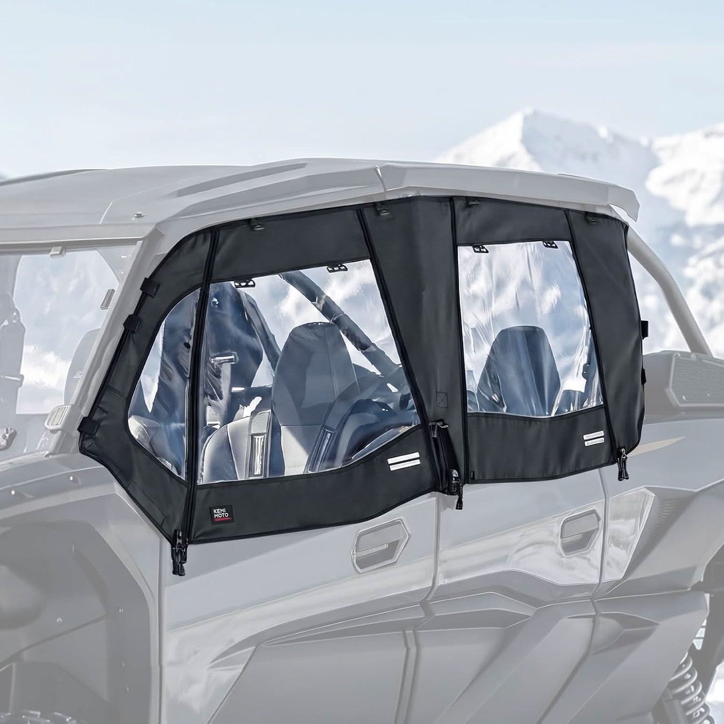 Kemimoto Upgraded Soft Upper Doors Kawasaki Teryx KRX 4 1000