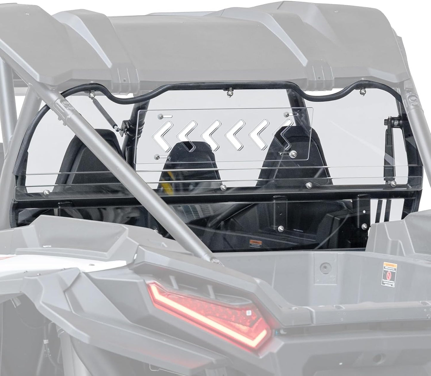 Kemimoto Clear Rear Windshield for Polaris RZR XP 1000 2024-2025