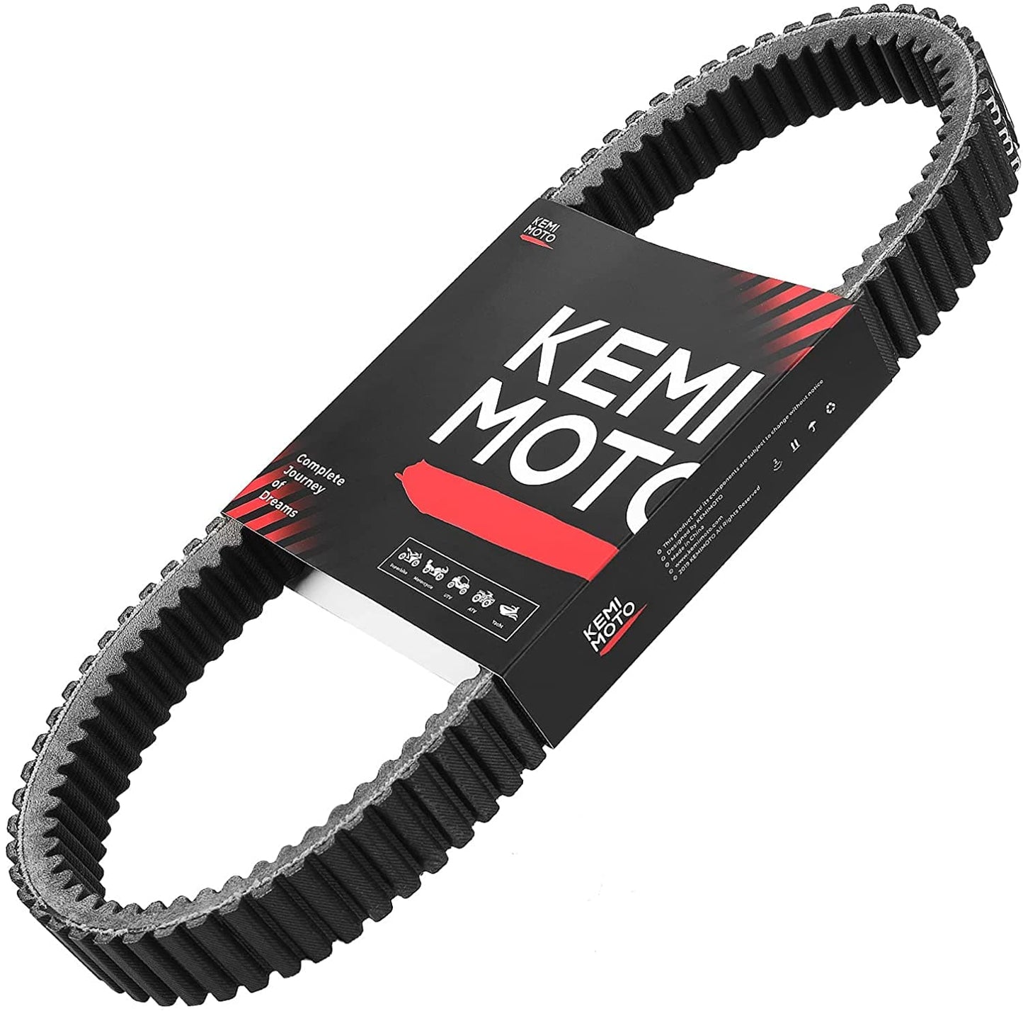 KEMIMOTO CVT Drive Belt for Can‑Am Maverick Outlander Commander