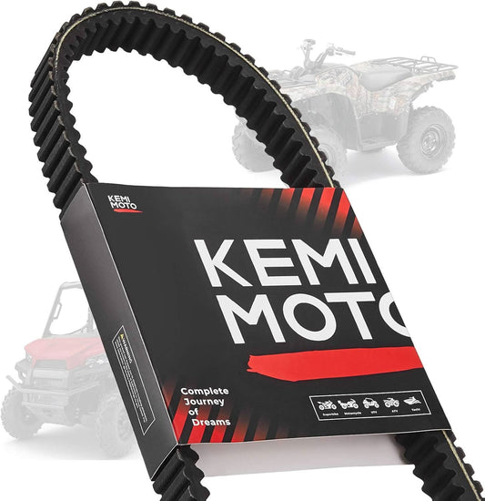 Kemimoto Heavy-Duty Carbon Drive Belt for Polaris Sportsman 400/500