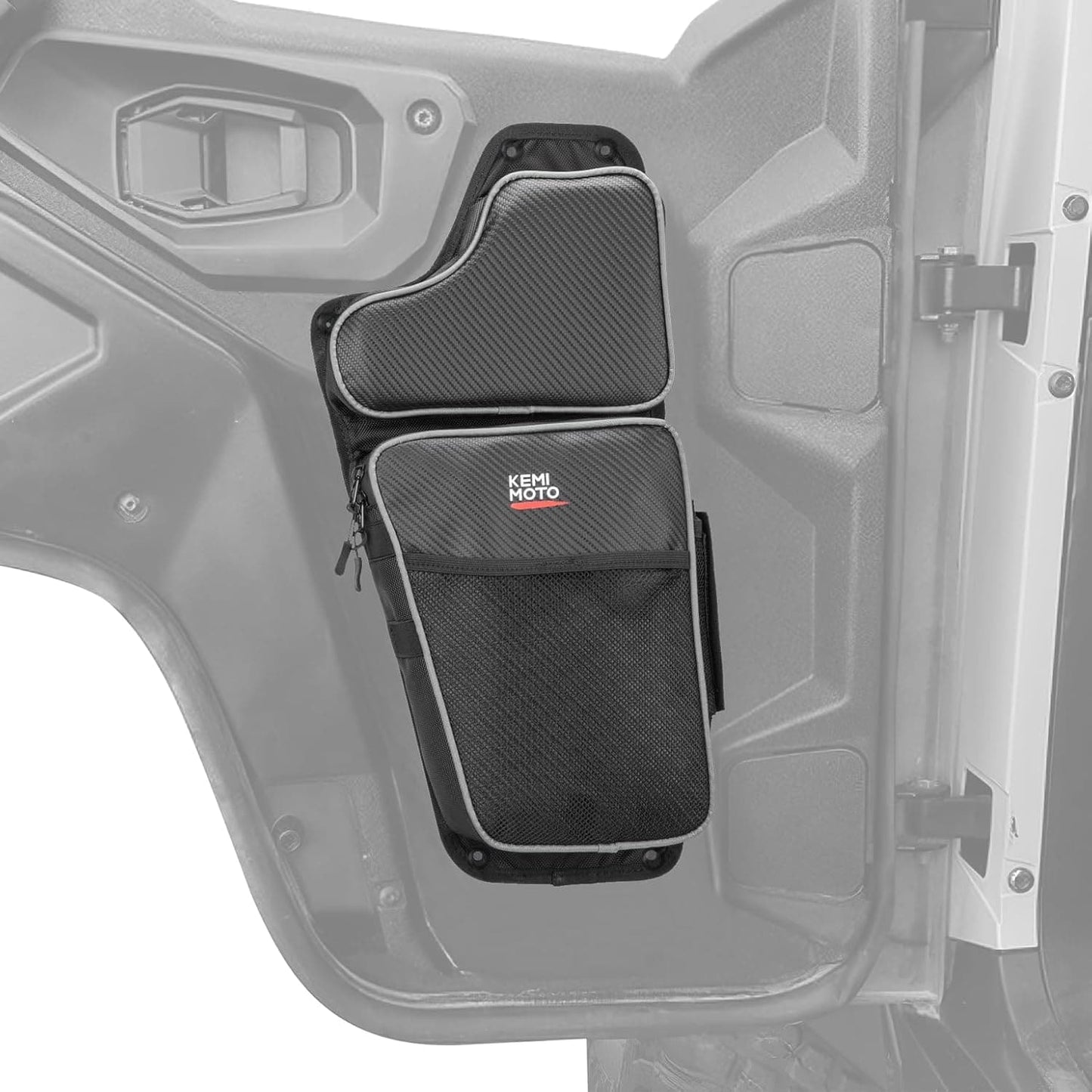 Kemimoto Lower Door Bags with Knee Pad for Polaris 2pcs