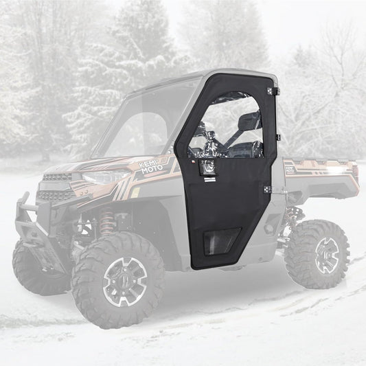 Kemimoto Doors with Steel Frame for Polaris Ranger 1000/XP 1000