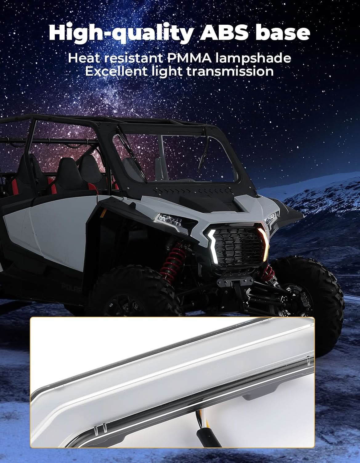 Kemimoto Running Lights for 2024+ Polaris RZR XP 1000/4 1000