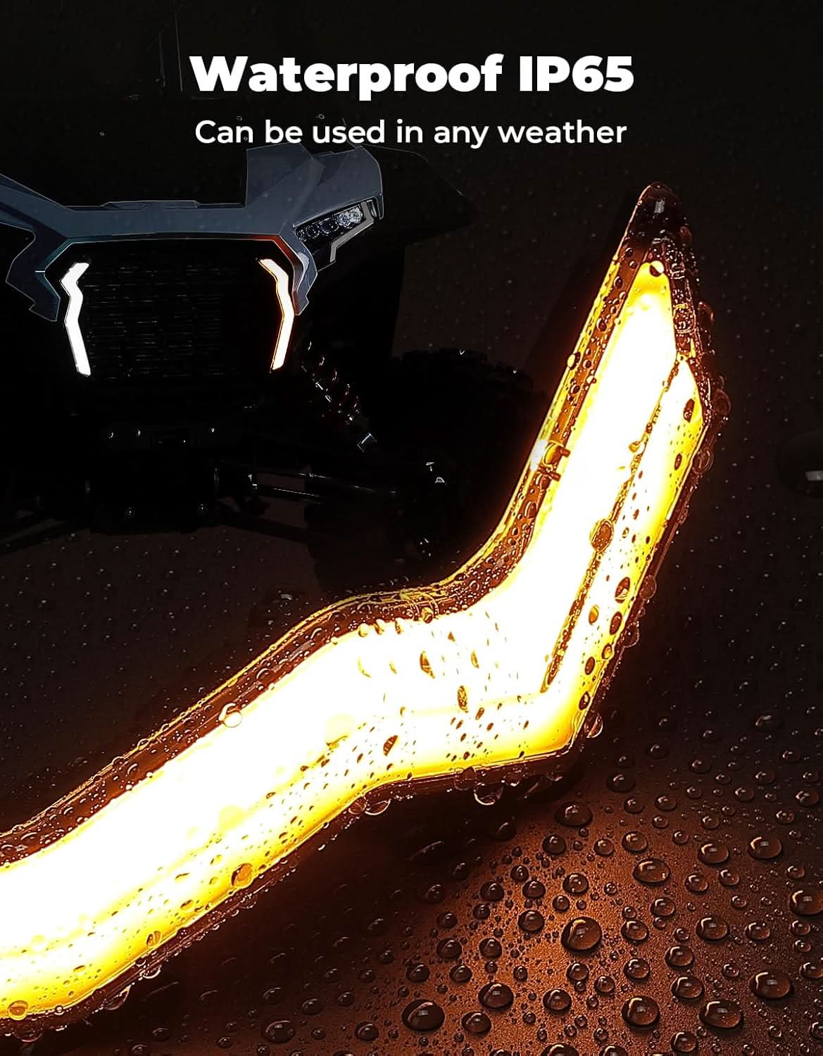 Kemimoto Running Lights for 2024+ Polaris RZR XP 1000/4 1000