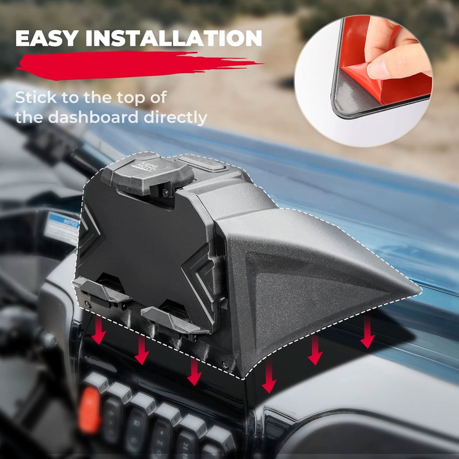 Kemimoto UTV Tablet Holder for CFMOTO ZForce 950
