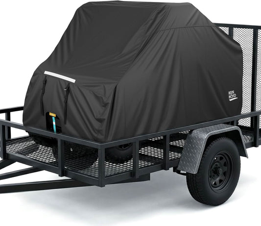 Kemimoto Heavy-Duty Waterproof UTV Cover for Polaris 2‑Seater