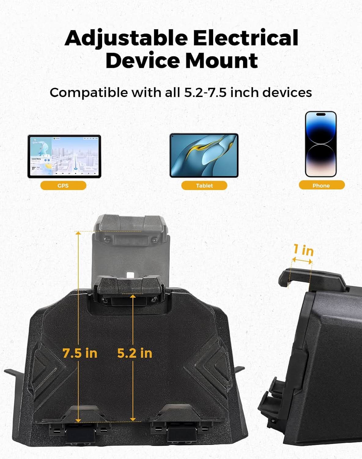 Kemimoto UTV Tablet Holder for CFMOTO ZForce G2 2023
