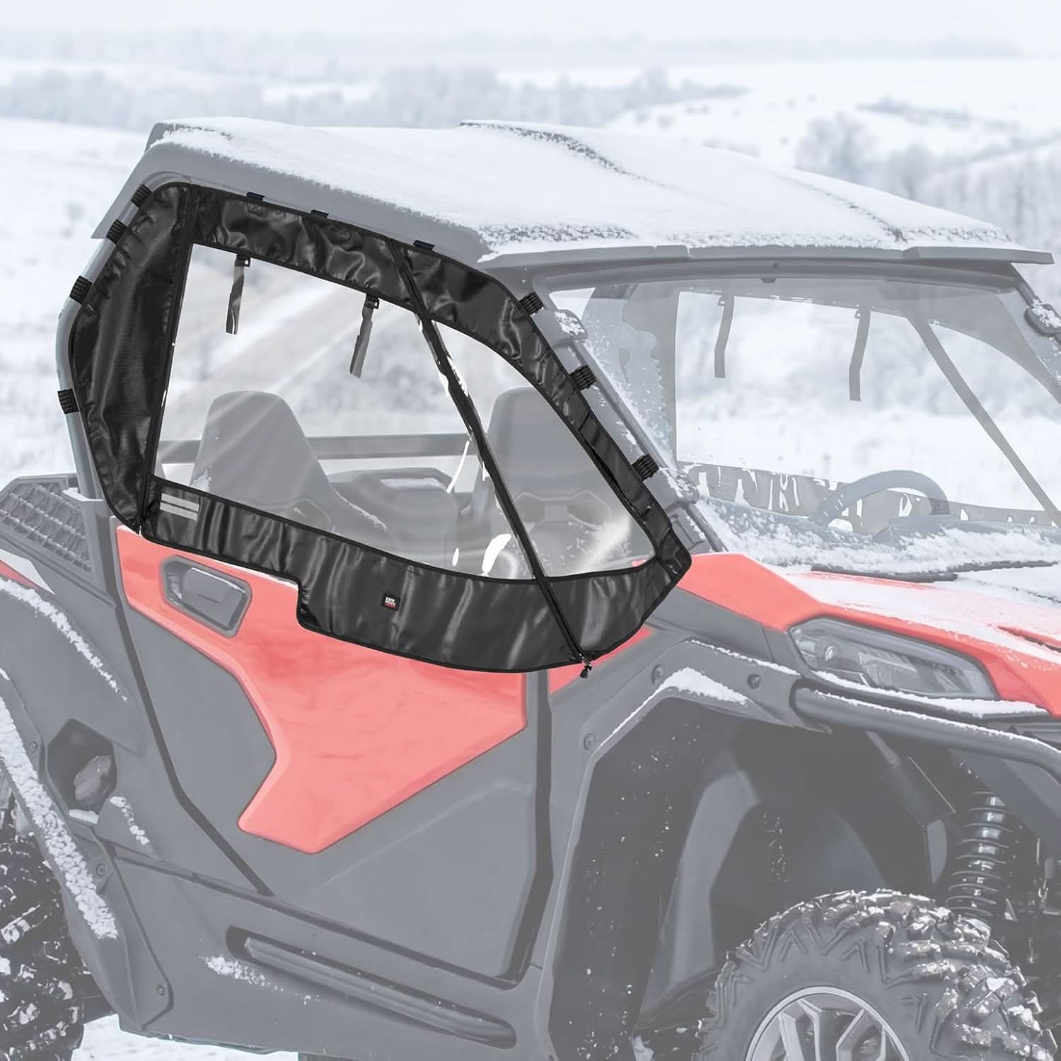 Kemimoto Soft Cab Enclosure Wind‑Tight Seal