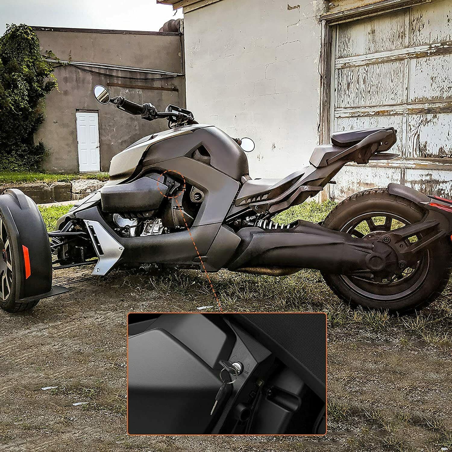 Locking Parking Brake Lever for Can‑Am Ryker