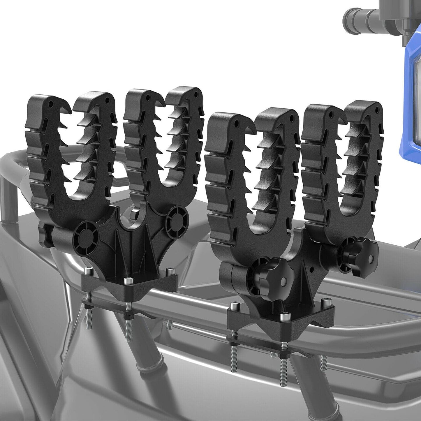 KEMIMOTO Double U-Bracket Mount Grip for UTV ATV