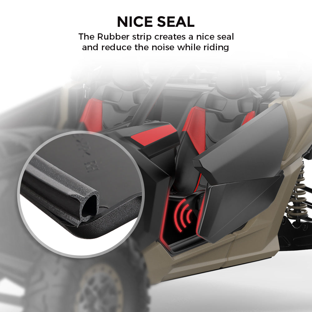 KEMIMOTO Front Lower Door Inserts & Roof for Can‑Am Maverick X3