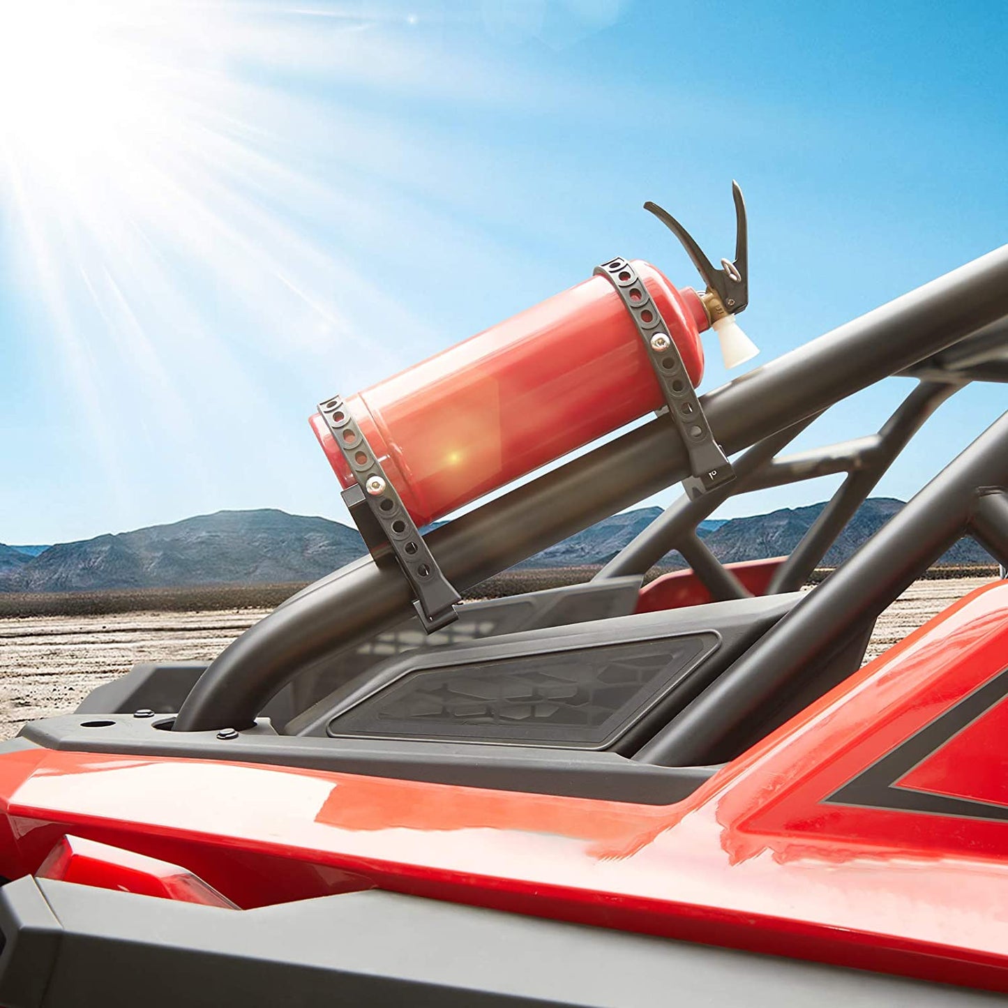 Kemimoto Fire Extinguisher Holder for Polaris RZR & Kawasaki Teryx