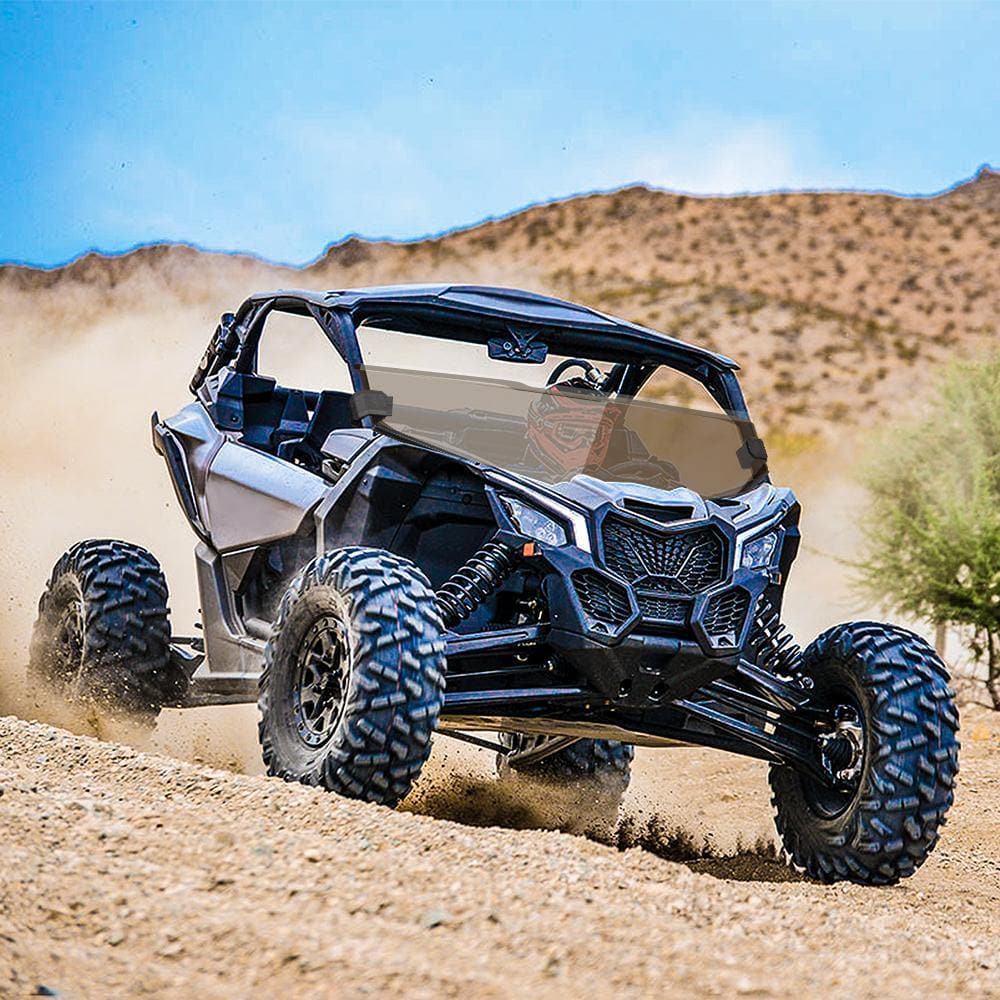Kemimoto Tinted Half Windshield for Can‑Am Maverick X3