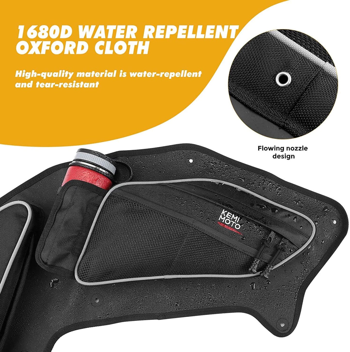 KEMIMOTO Door Bag for Polaris RZR PRO XP 4 2020-2024