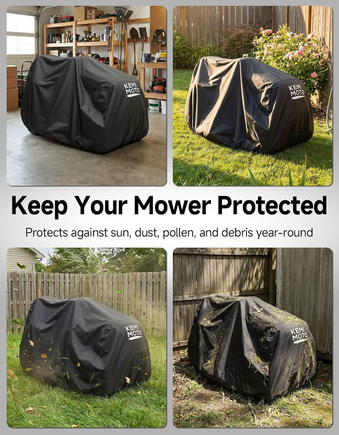 Riding Lawn Mower Cover For John Deere/Husqvarna/Cub Cadet/Toro