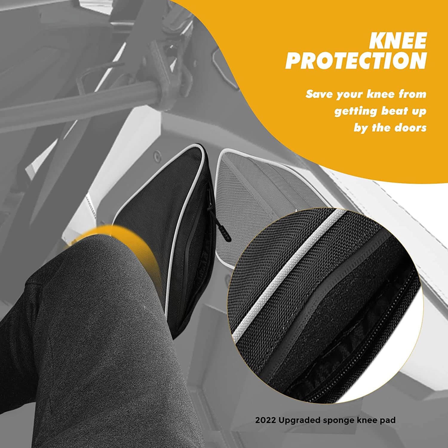 KEMIMOTO Door Bags for Polaris RZR PRO XP 4 Water‑Repellent