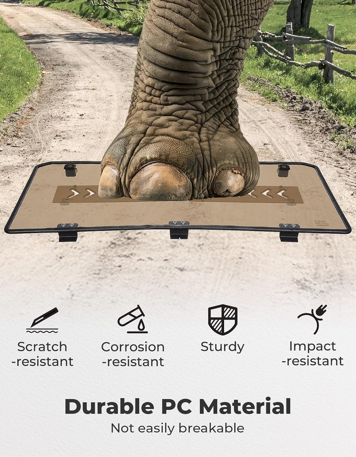 Kemimoto Tinted Rear Window for Polaris Ranger Midsize 500/570