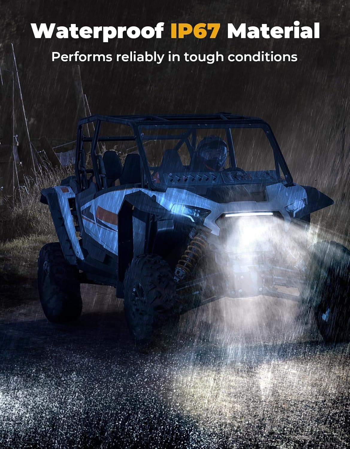 Kemimoto Front Light for Polaris RZR XP 1000/4 2024-2025