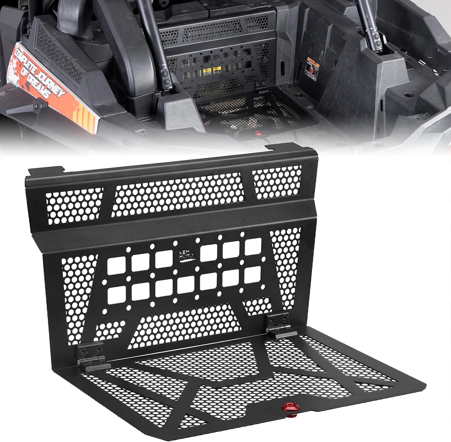 Kemimoto Vented Engine Cover Polaris RZR XP 1000 XP Turbo