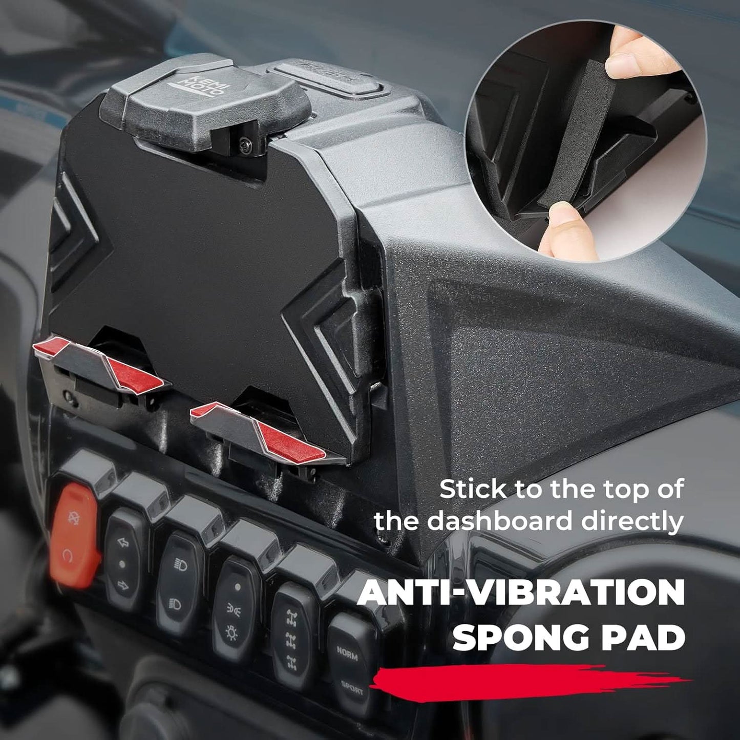 Kemimoto UTV Tablet Holder for CFMOTO ZForce 950