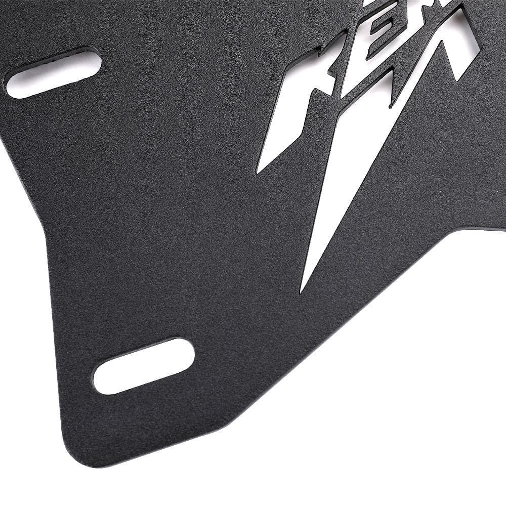 Kemimoto Universal LED License Plate Bracket Kit Fit Can-Am Polaris