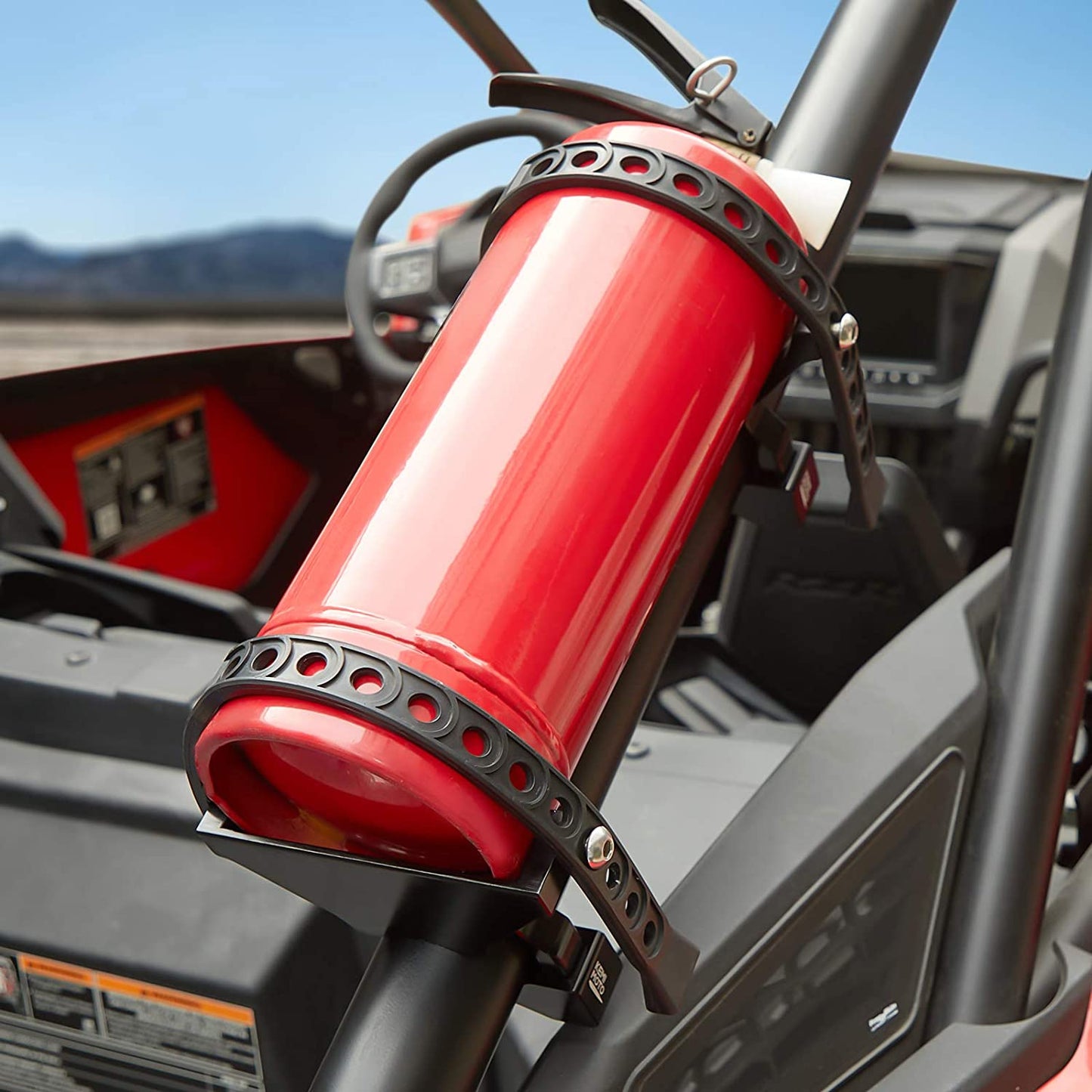 Kemimoto Fire Extinguisher Holder for Polaris RZR & Kawasaki Teryx