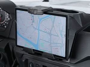 Spring Back Tablet Holder for Polaris Ranger 1000 / XP 1000 / Crew