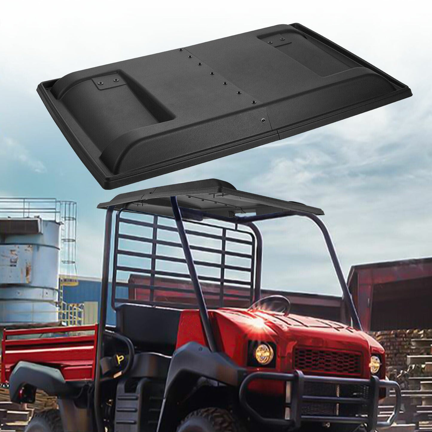 KEMIMOTO Hard Roof Top for Kawasaki Mule 2010‑4010