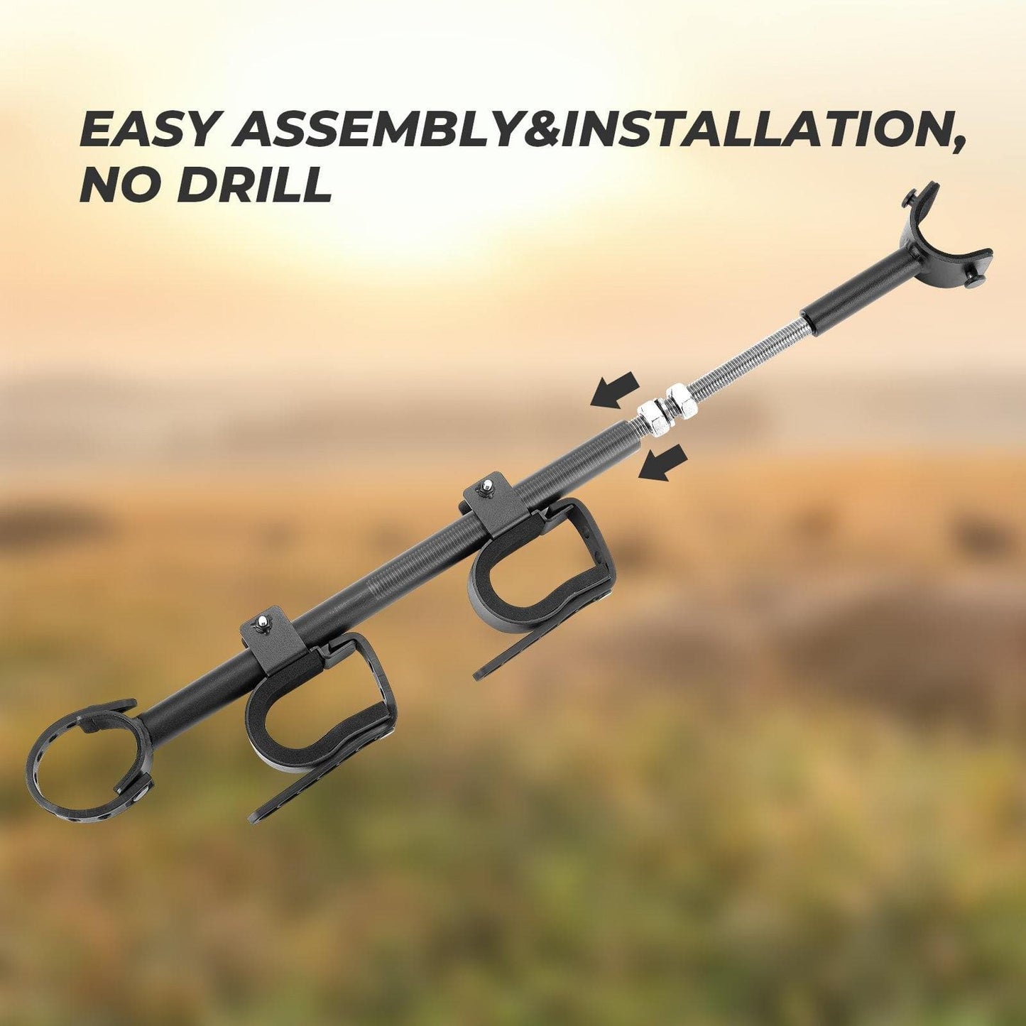 Kemimoto Overhead Bracket Holder Rack Front To Back
