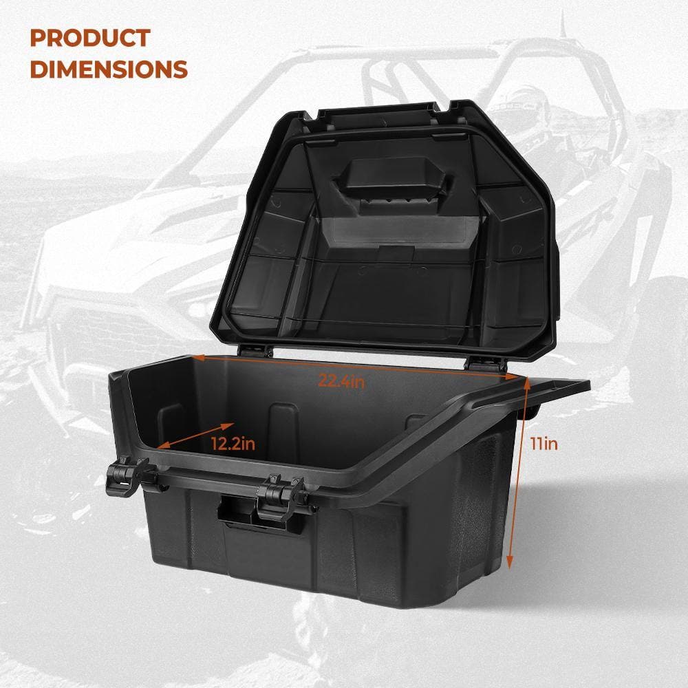 Kemimoto 42QT Rear Cargo Box Polaris RZR Pro XP 4