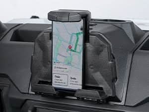 Kemimoto Spring Back Tablet Holder for Polaris Ranger