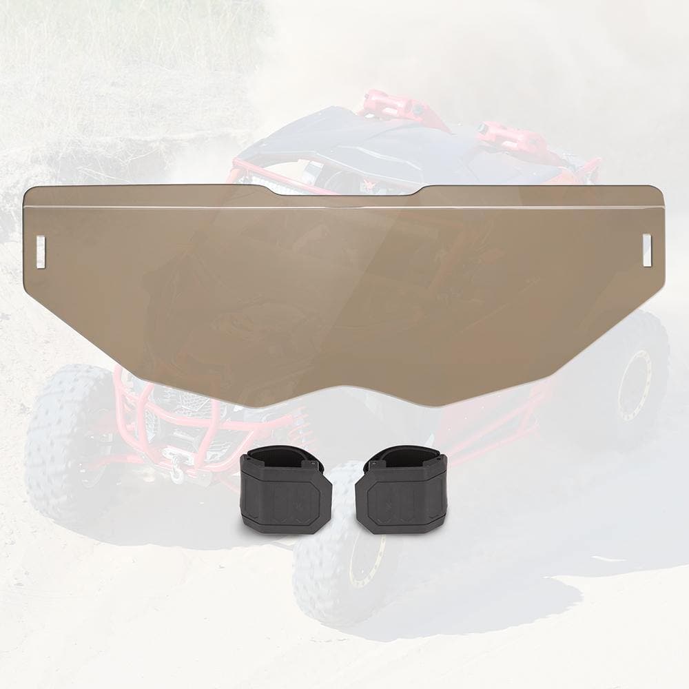 Kemimoto Tinted Half Windshield for Can‑Am Maverick X3